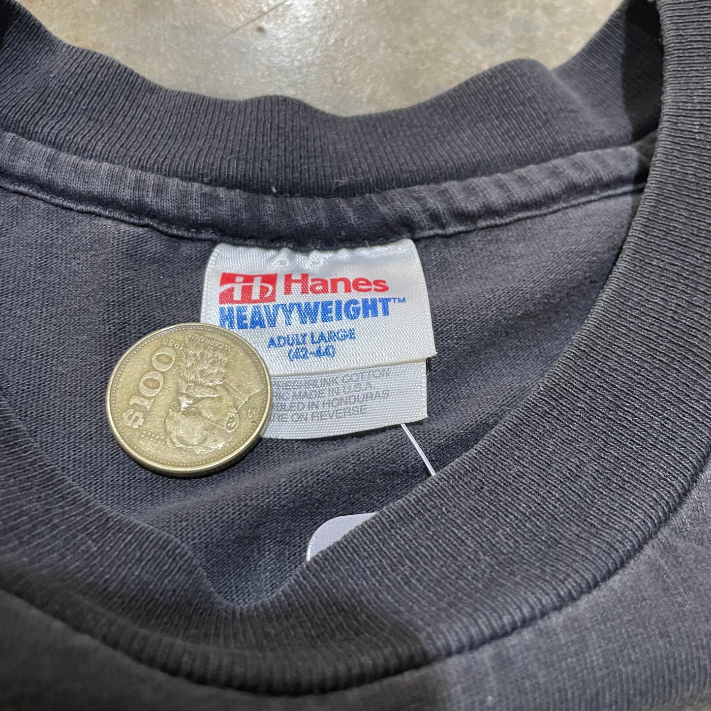 Black 1995 Woody Lee Tour Tee