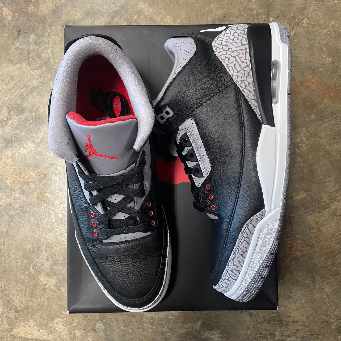 Jordan 3 Black Cement Reimagined