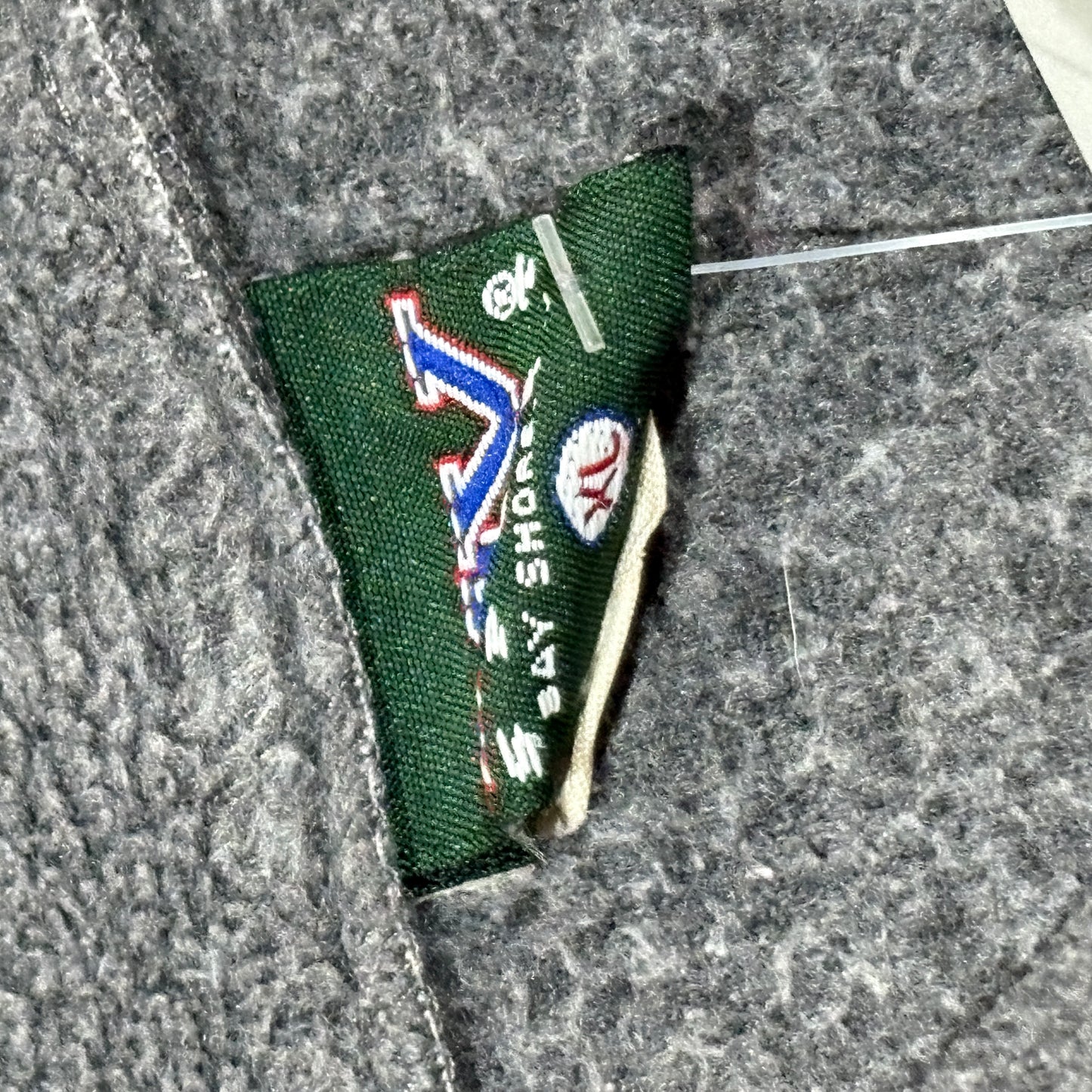 Grey Fleece Auburn Tigers Zip Up