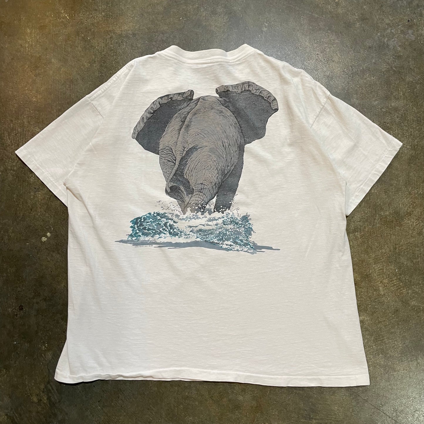 1983 Nature Company Elephant Tee
