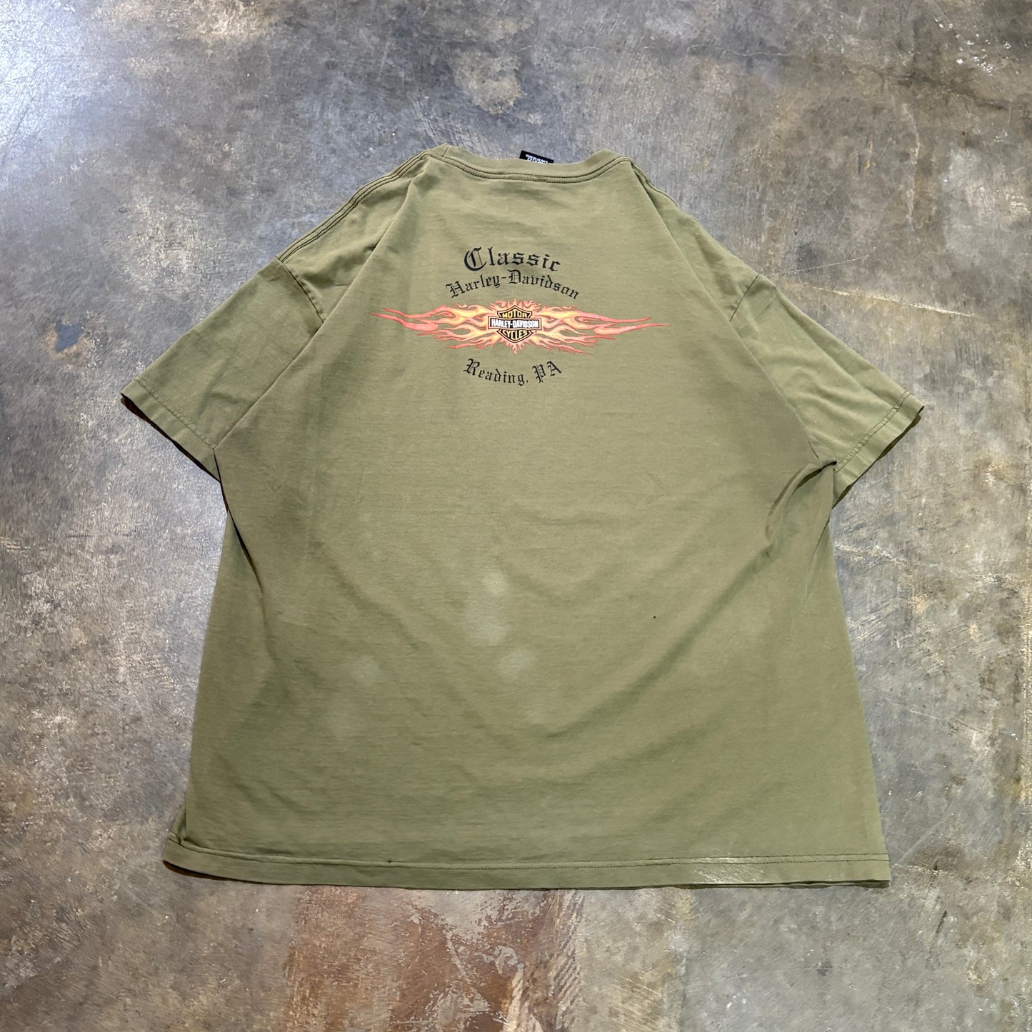 2000s Harley-Davidson Classic Logo Tee (2XL)