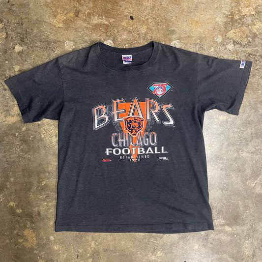 Striped Chicago Bears Trench Tee