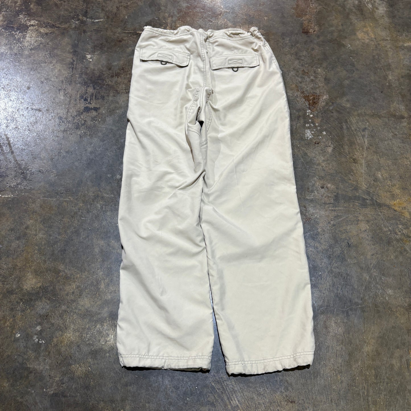 Khaki Gap Nylon Baggy Overpant