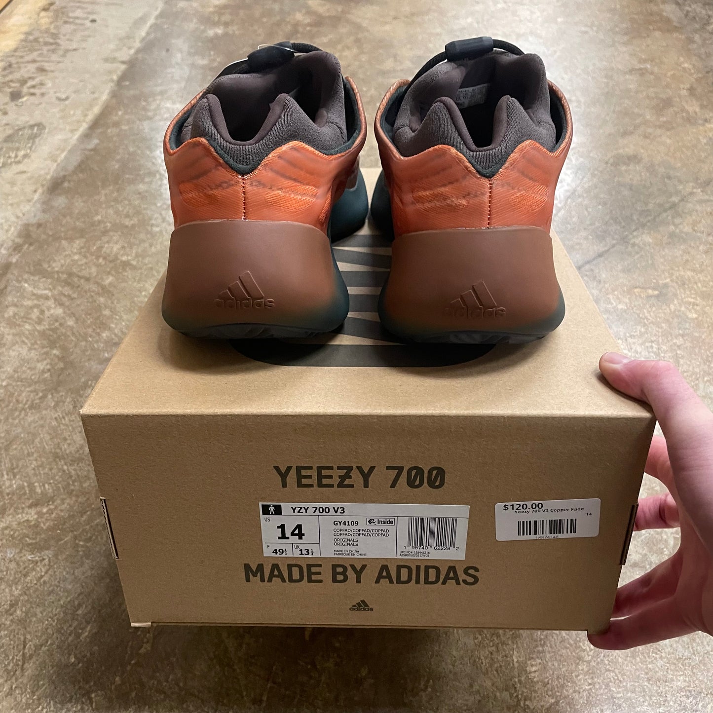 Yeezy 700 V3 Copper Fade