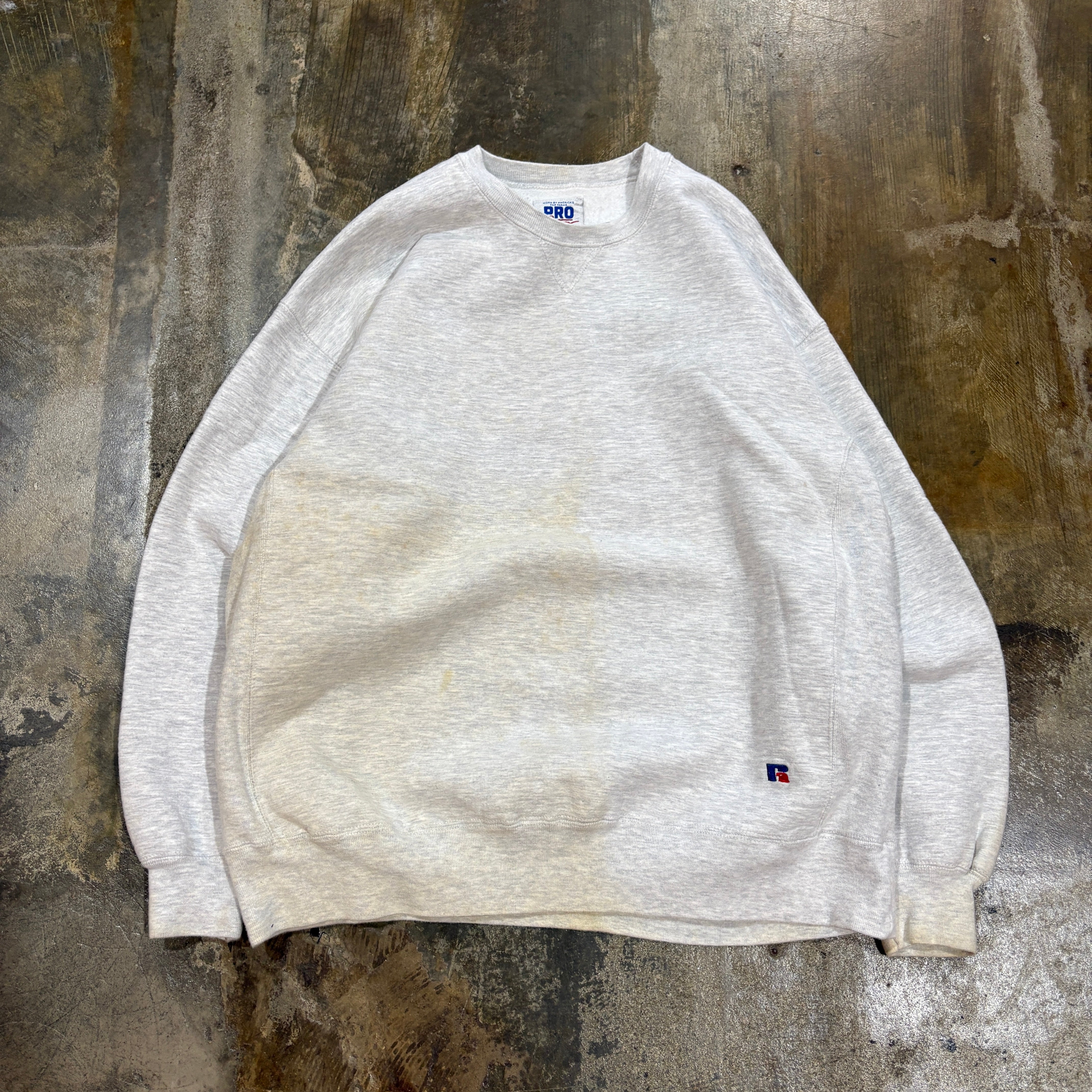 Grey Russell Pro Cotton Crew 2