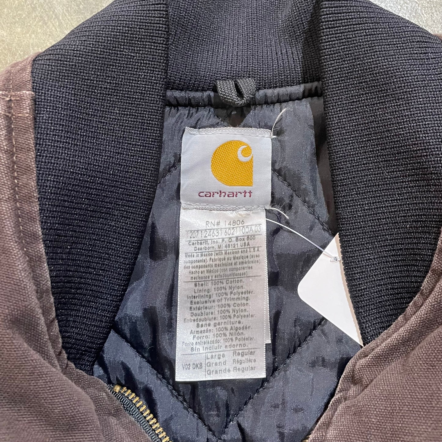 Brown Carhartt US Pipeline Jacket40