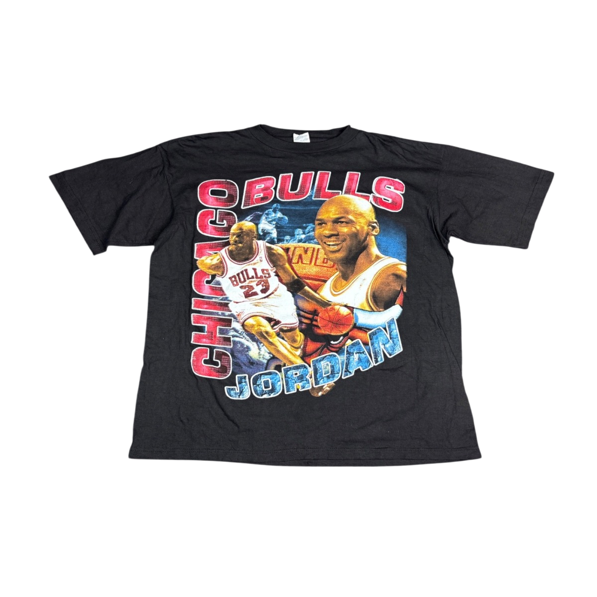 Chicago Bulls Jordan Graphic Tee - Black (L)