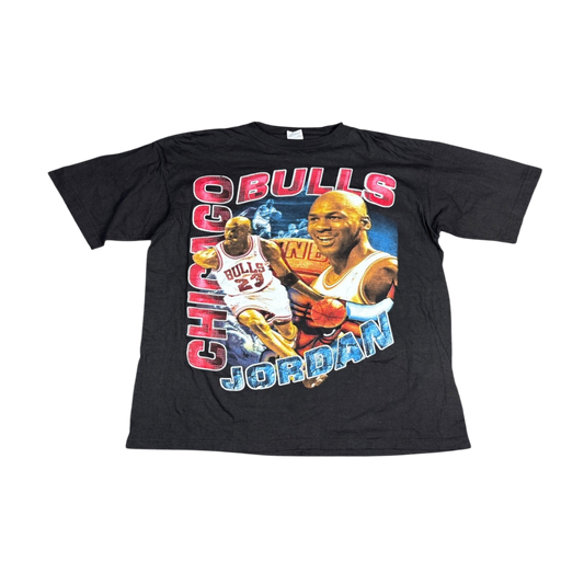 Chicago Bulls Jordan Graphic Tee - Black (L)