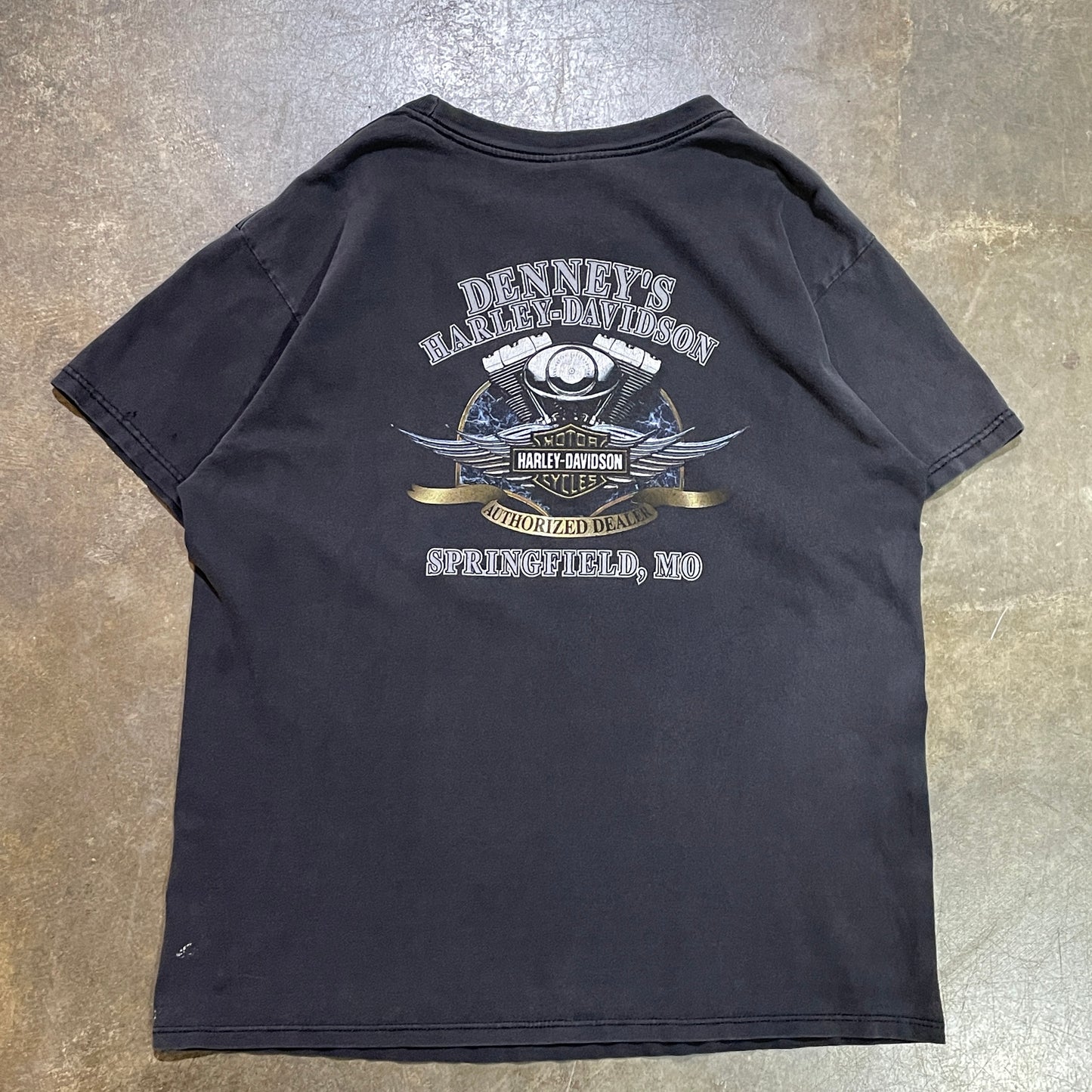 Harley Davidson Wolf Live Free Ride tee