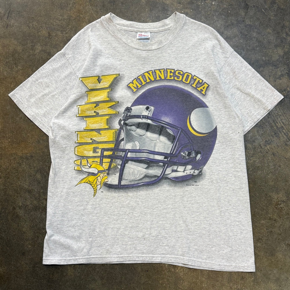 97 Minnesota Vikings Helmet Tee