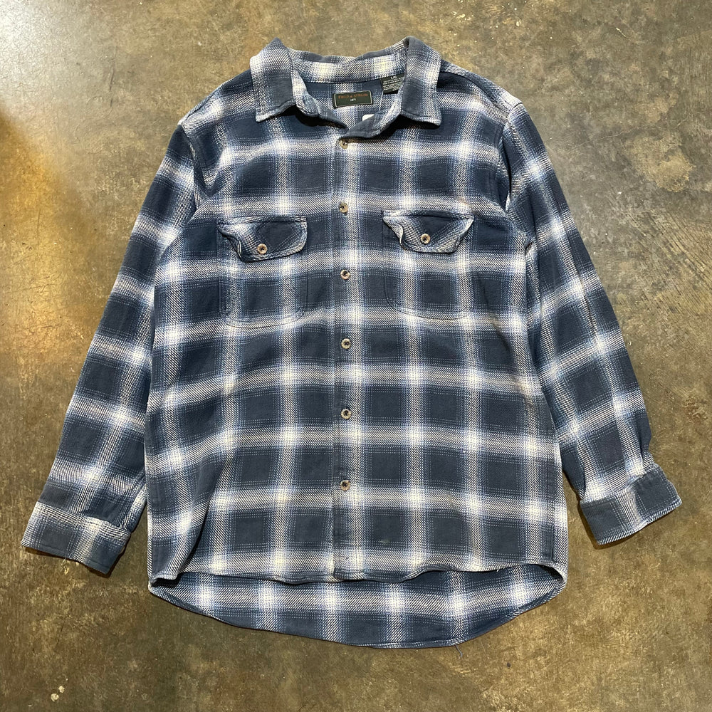 Heavyweight Blue Field and Stream Flannel