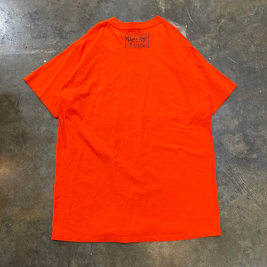 War Damn Eagle Auburn Russell Orange Tee