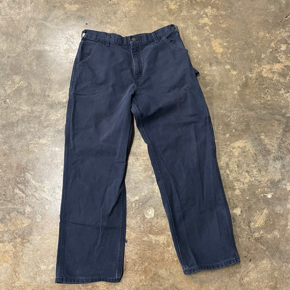 Navy Carhartt Carpenter Pants 7