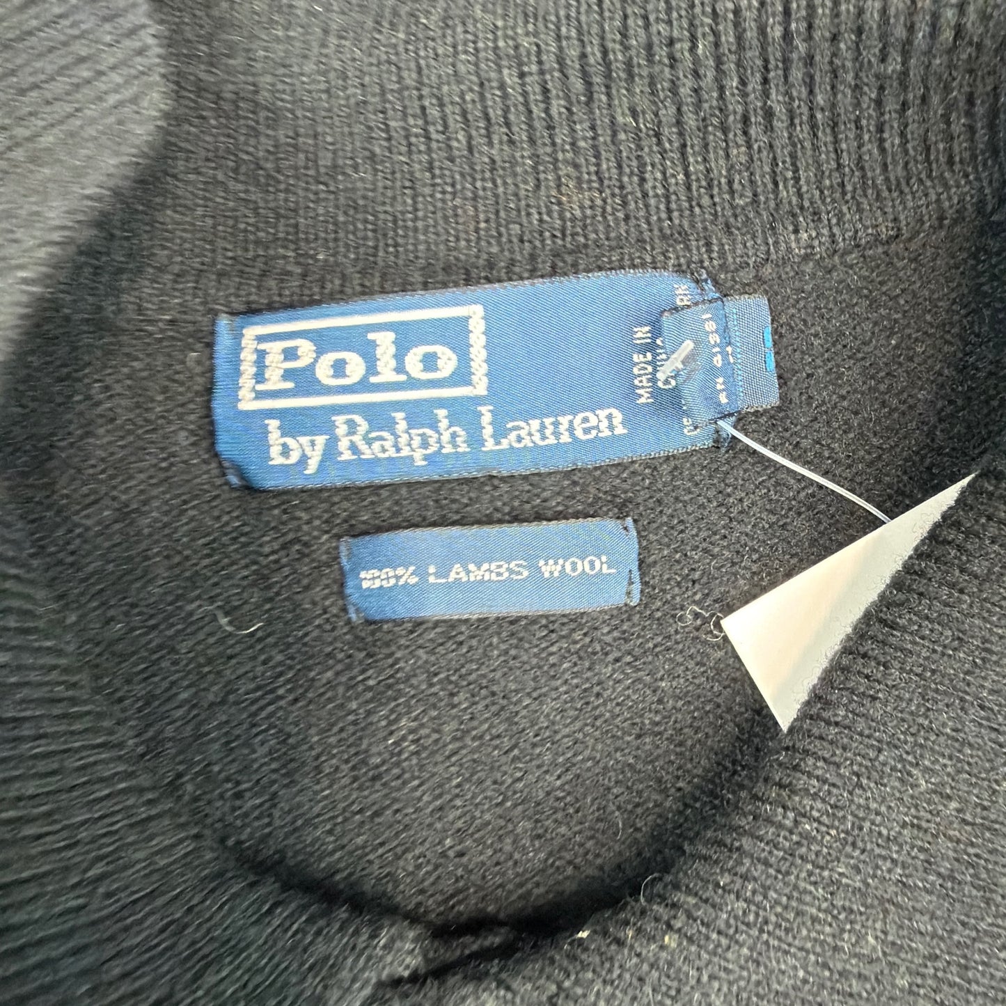 Polo by Ralph Lauren Lambswool Polo - Black (M)
