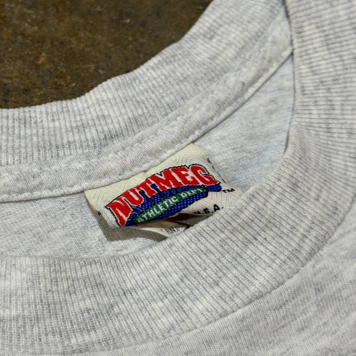 Superbowl XXV Nutmeg Badge Tee