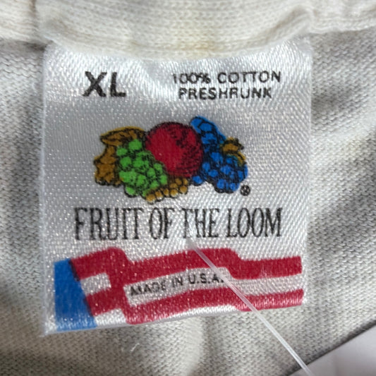 Fruit of the Loom Graphic Tee - Off White (XL)