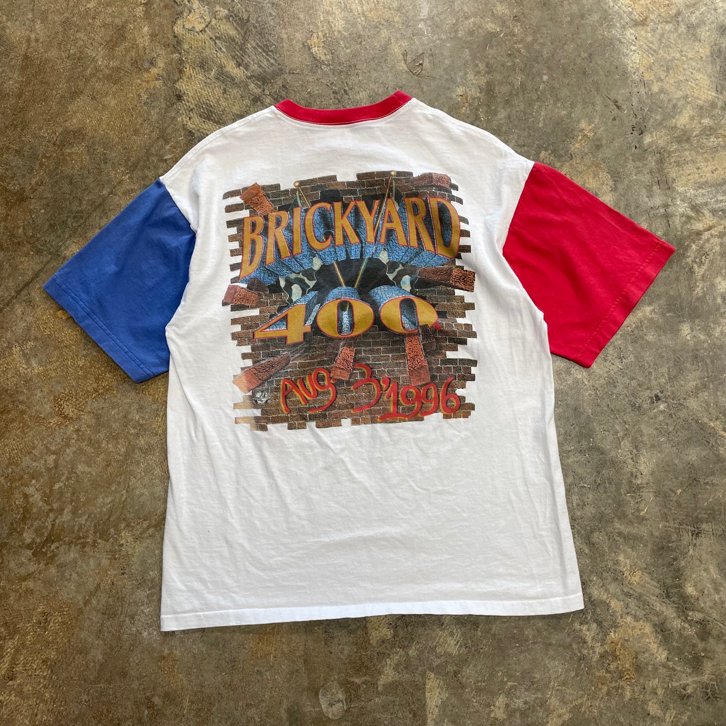 1996 Brickyard 400 Colorblock Tee