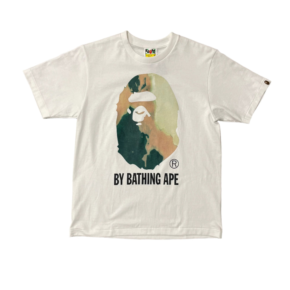 Bape BBA Tye Dye White Beige