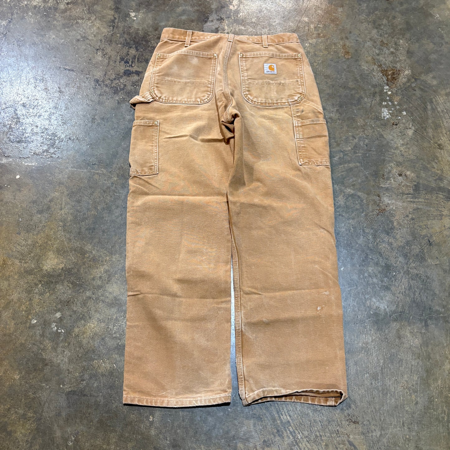 Tan Carhartt Double Knee Pants004