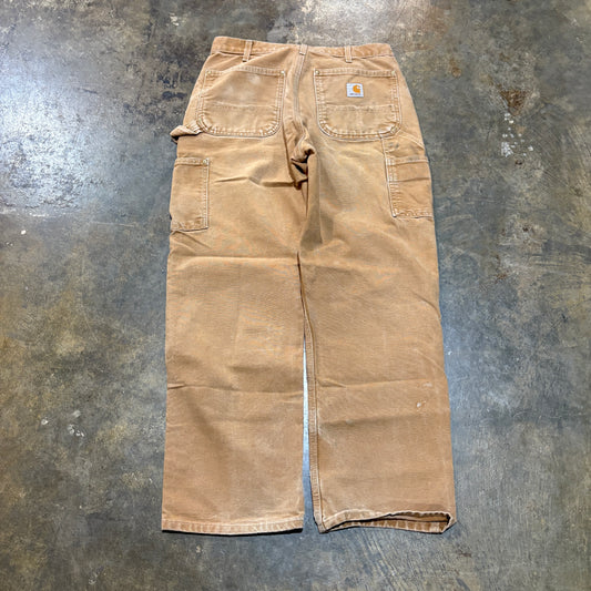 Tan Carhartt Double Knee Pants004