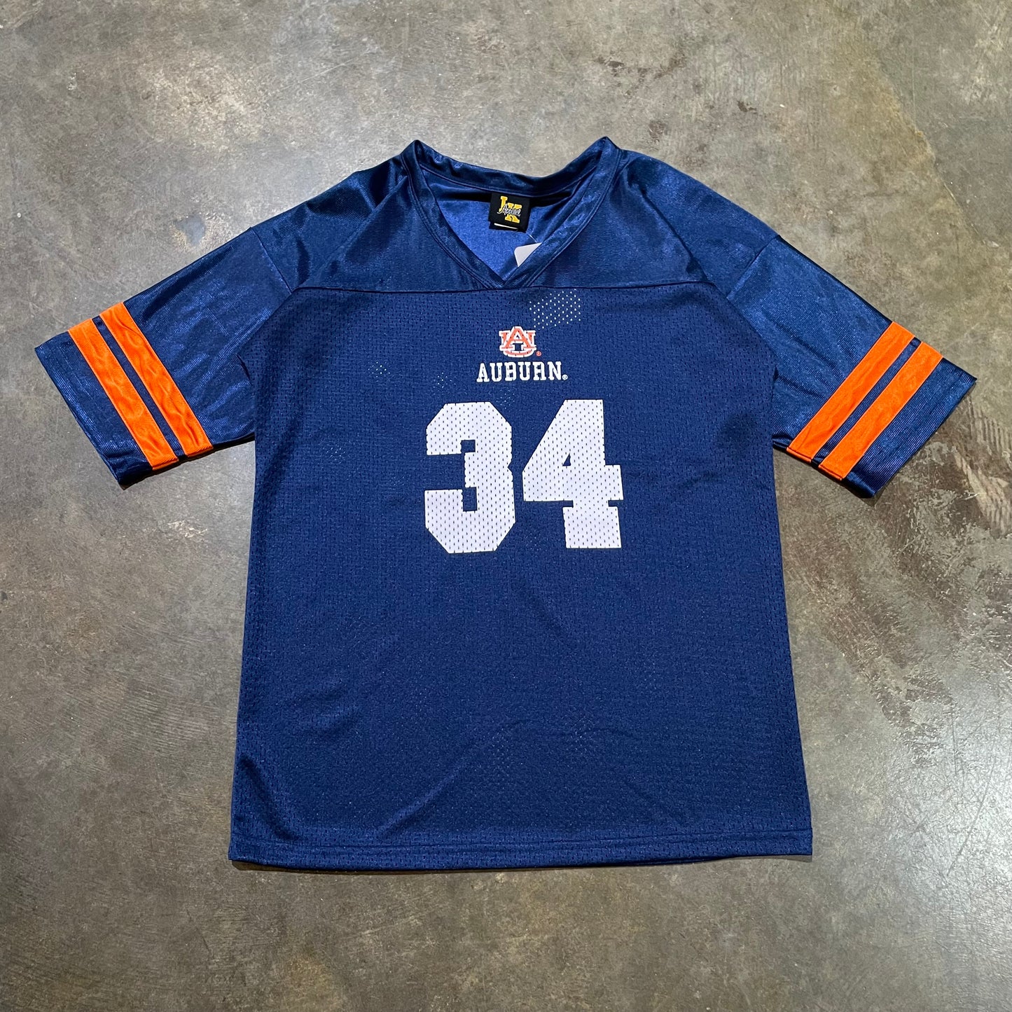 Navy Auburn 34 Kids Jersey
