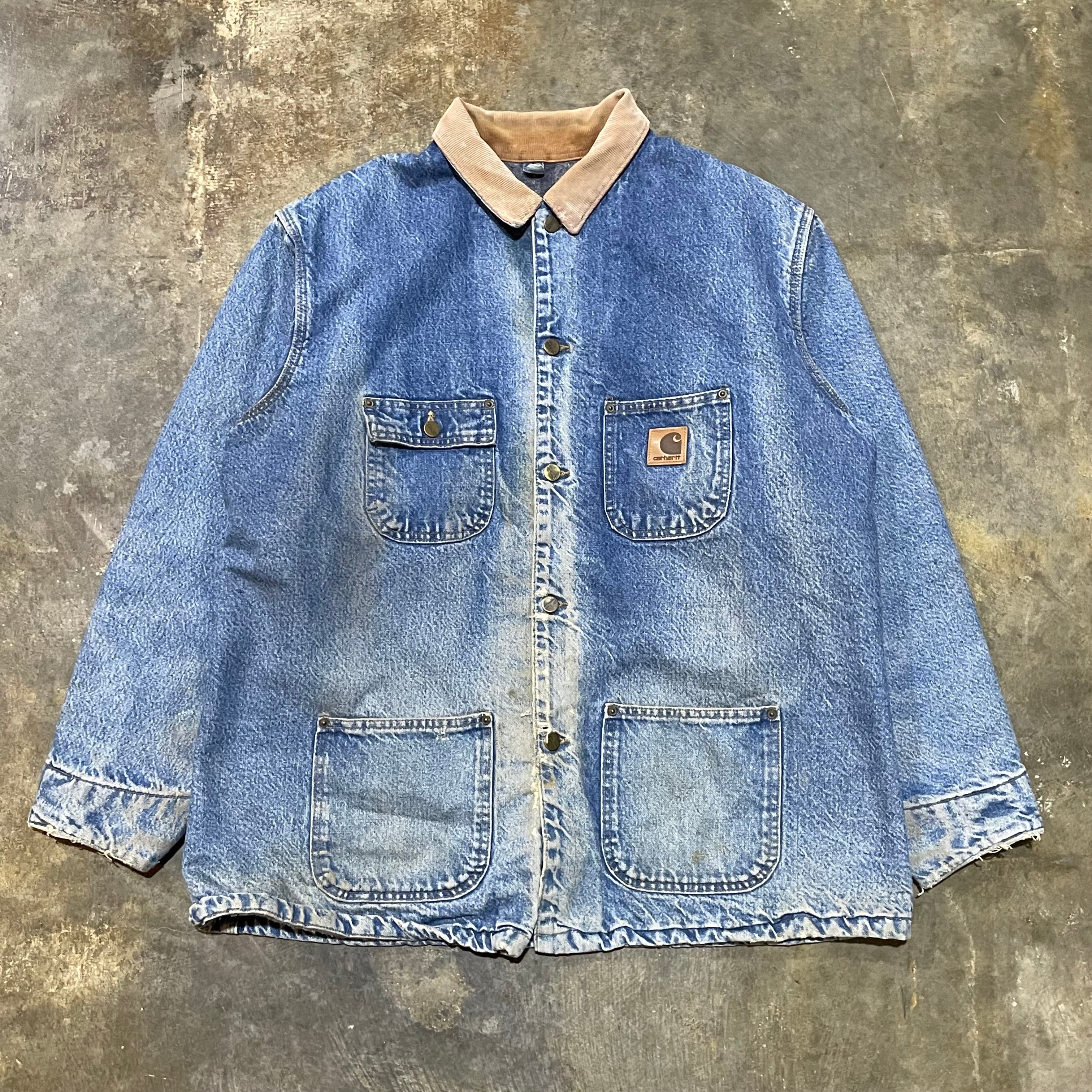 Carhartt Denim Chore Blanket Lined Jacket25