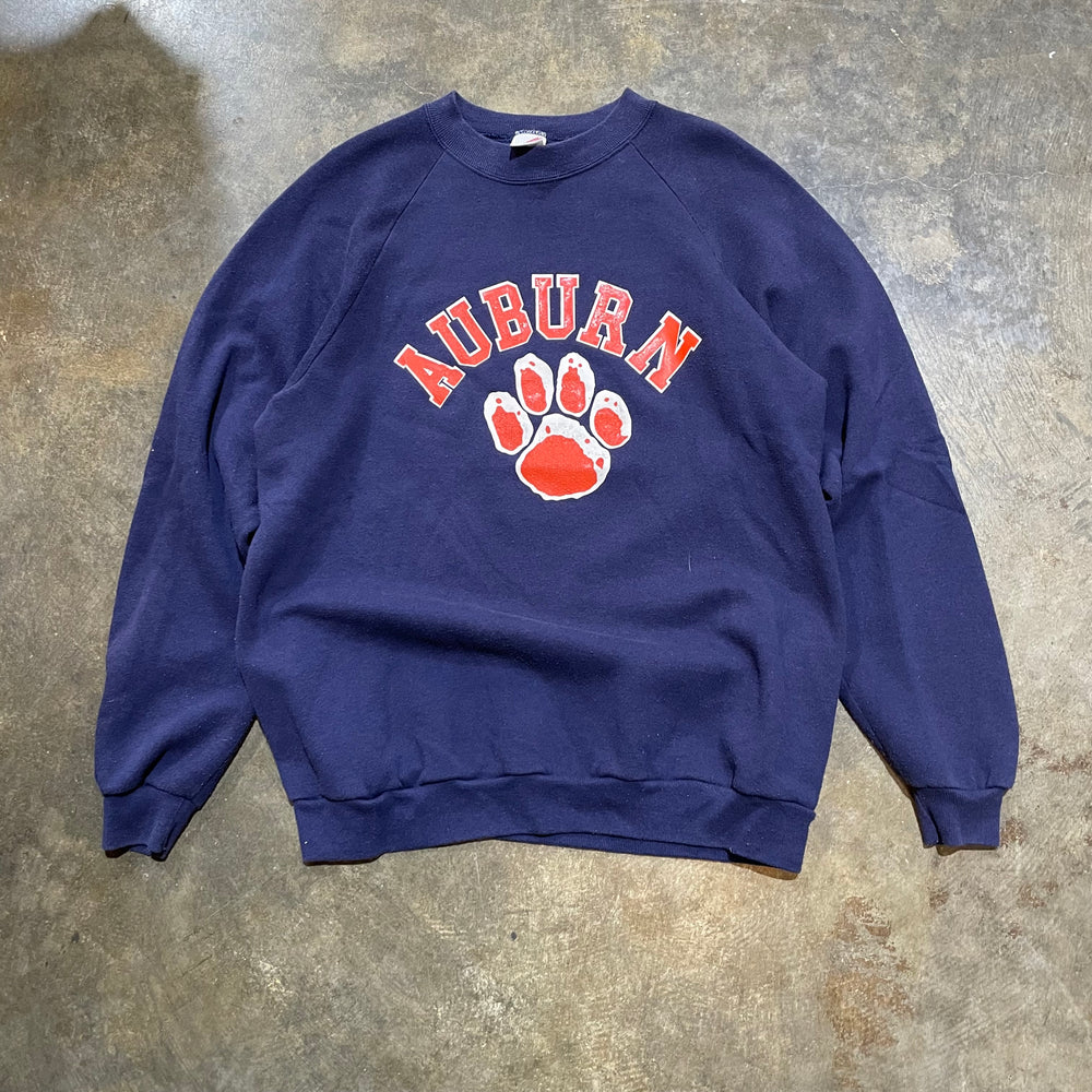 Auburn Paw Print Crewneck