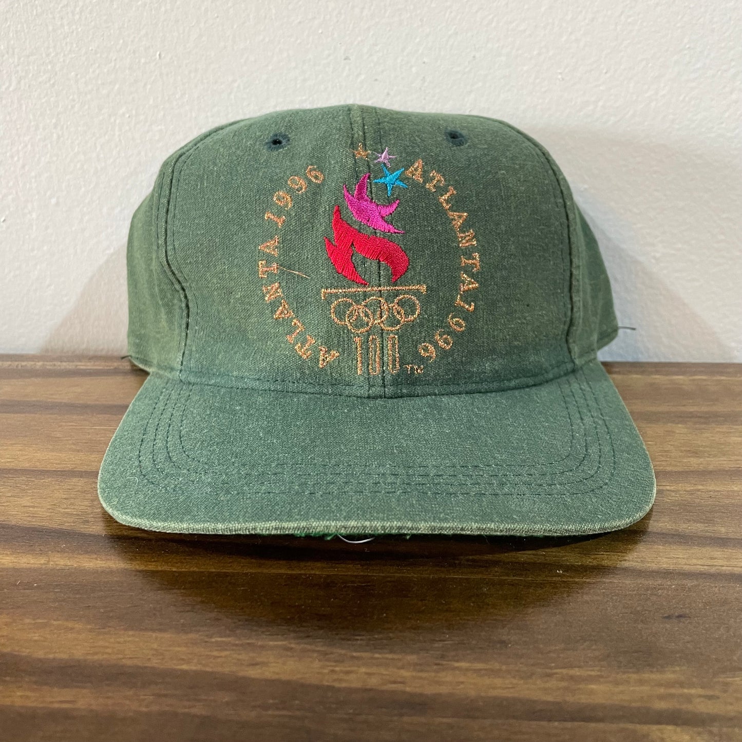 1996 Olympic Games Atlanta Green Hat