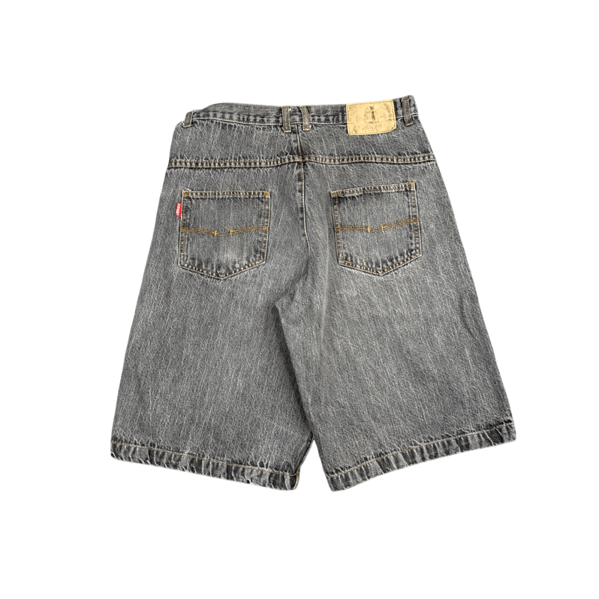 Joker Denim Shorts - Faded Black (34x12)