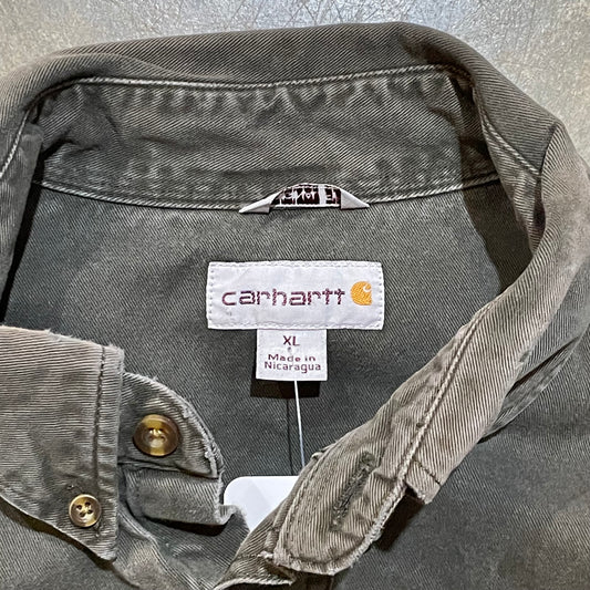 Faded Black Carhartt Buttondown