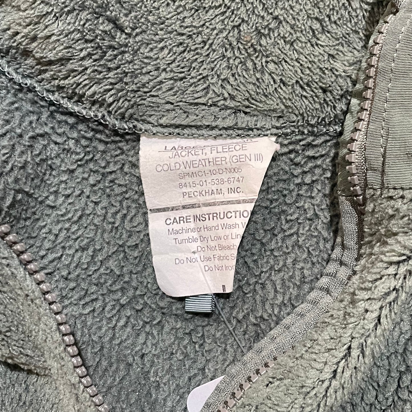 GEN III Army Zip Up Jacket