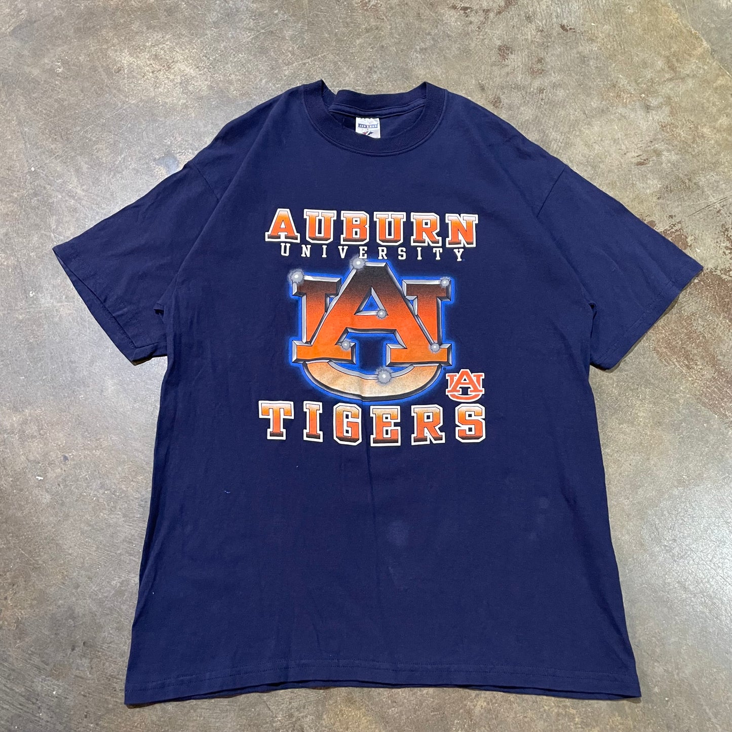 Auburn Tigers Metal Logo T-Shirt