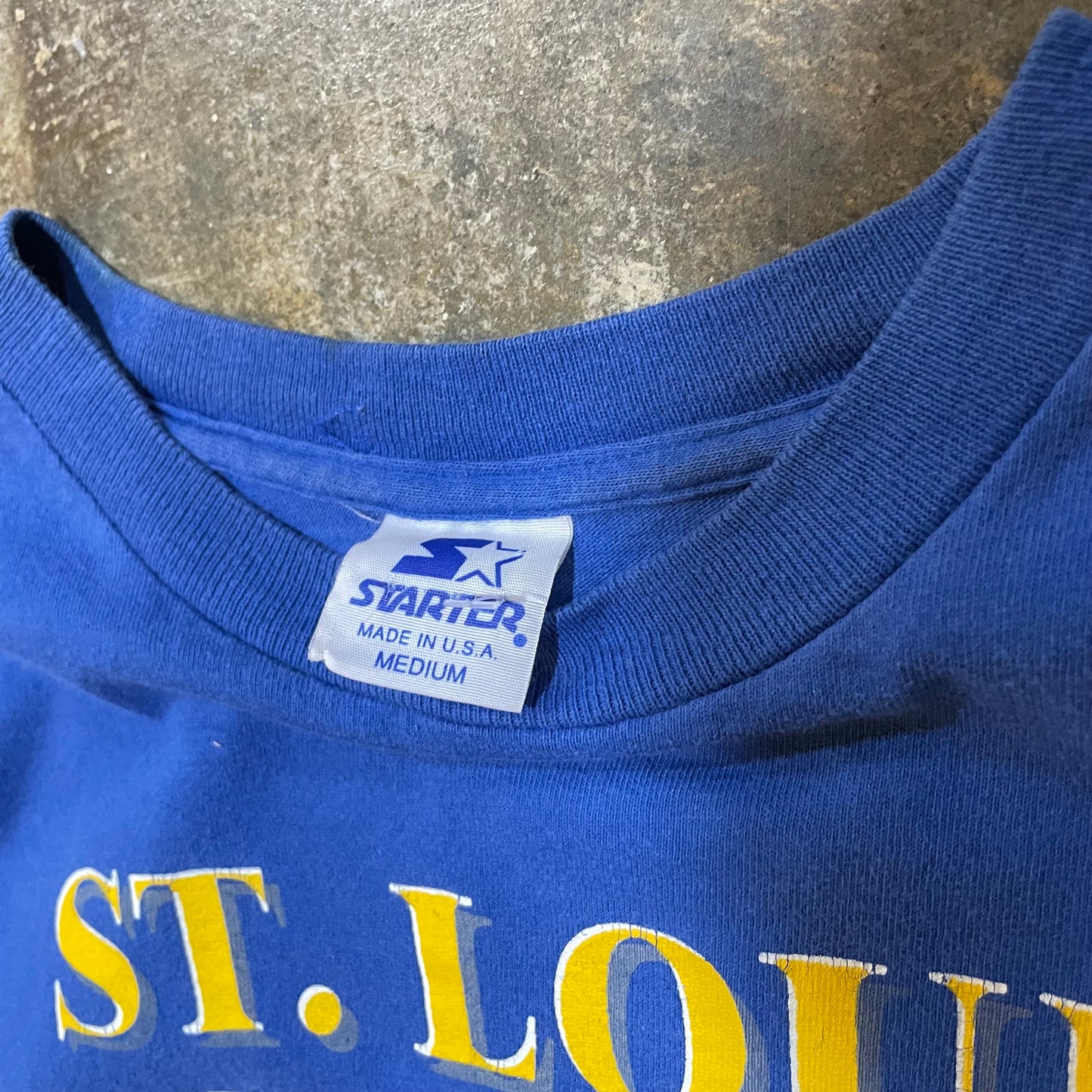 St Louis Blues Big Logo Starter tee