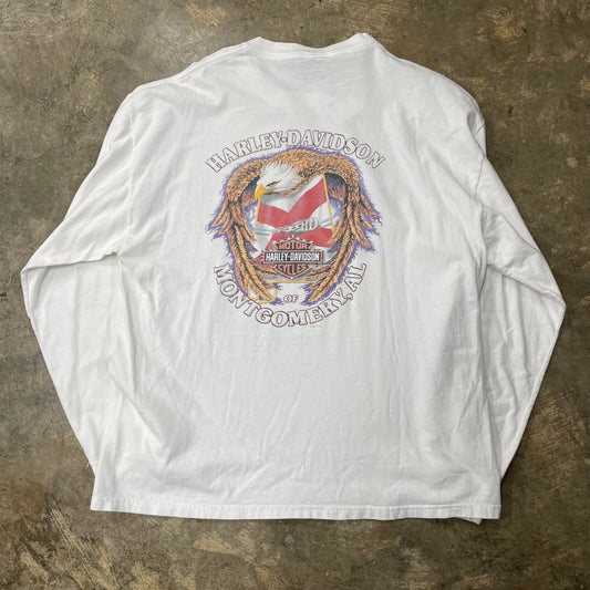 White Harley Davidson Worlds Finest Tee