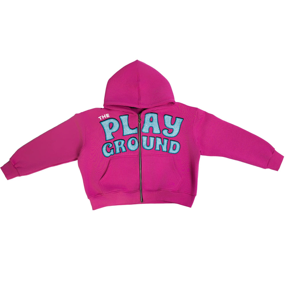 Playground Pink Nostalgia Zip Up