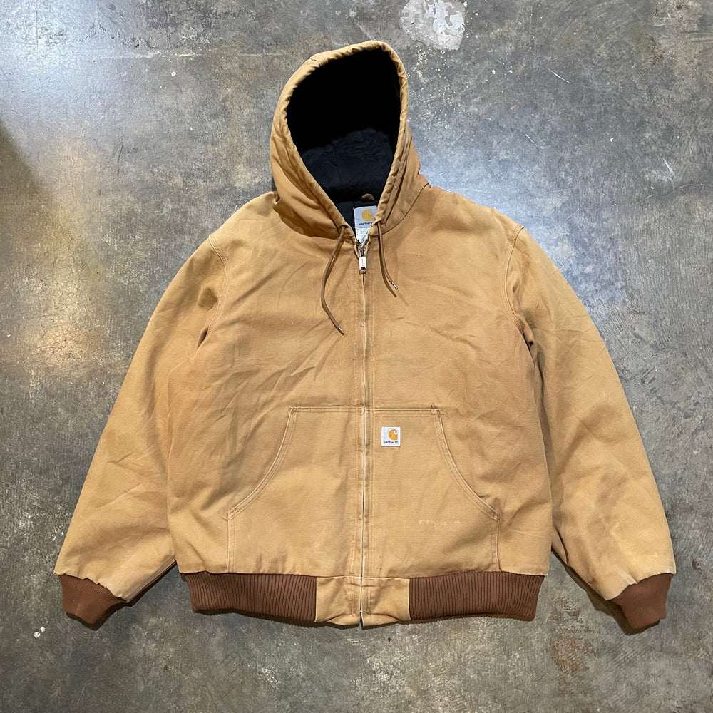 Brown Carhartt Hooded Jacket