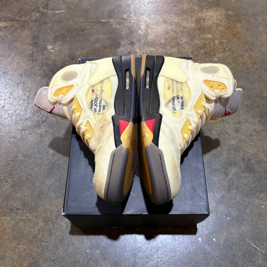 Jordan 5 Off-White Sail