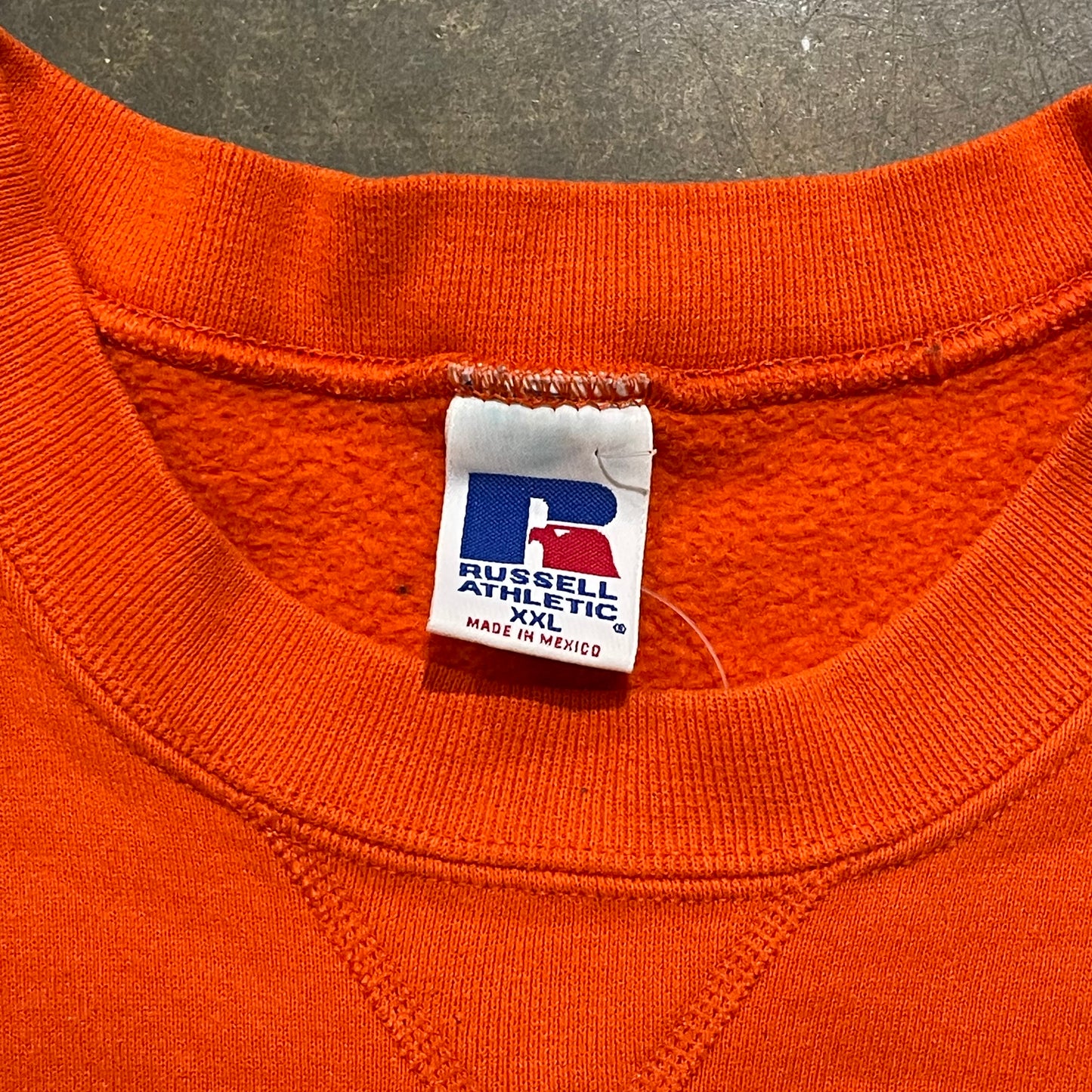 Auburn Russell Athletics Orange Sweatshirt