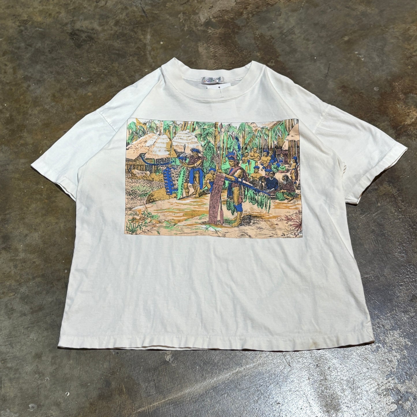 Color Ways Indian Art Graphic Tee