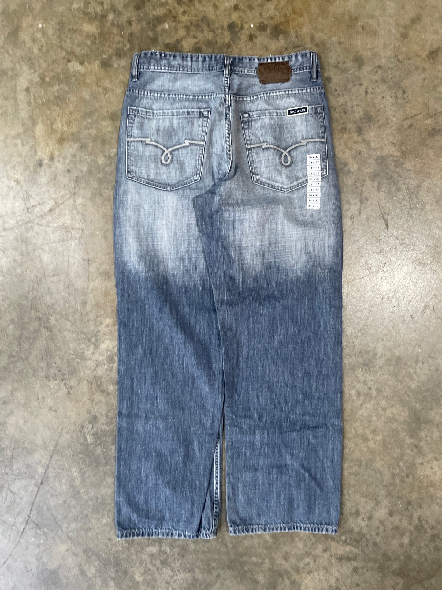 Ecko Light Wash Denim Jeans (L)