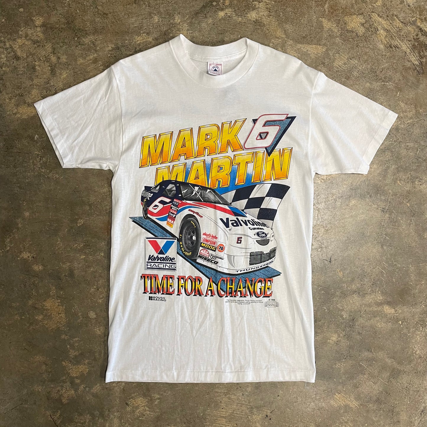 Mark Martin 6 Racing tee