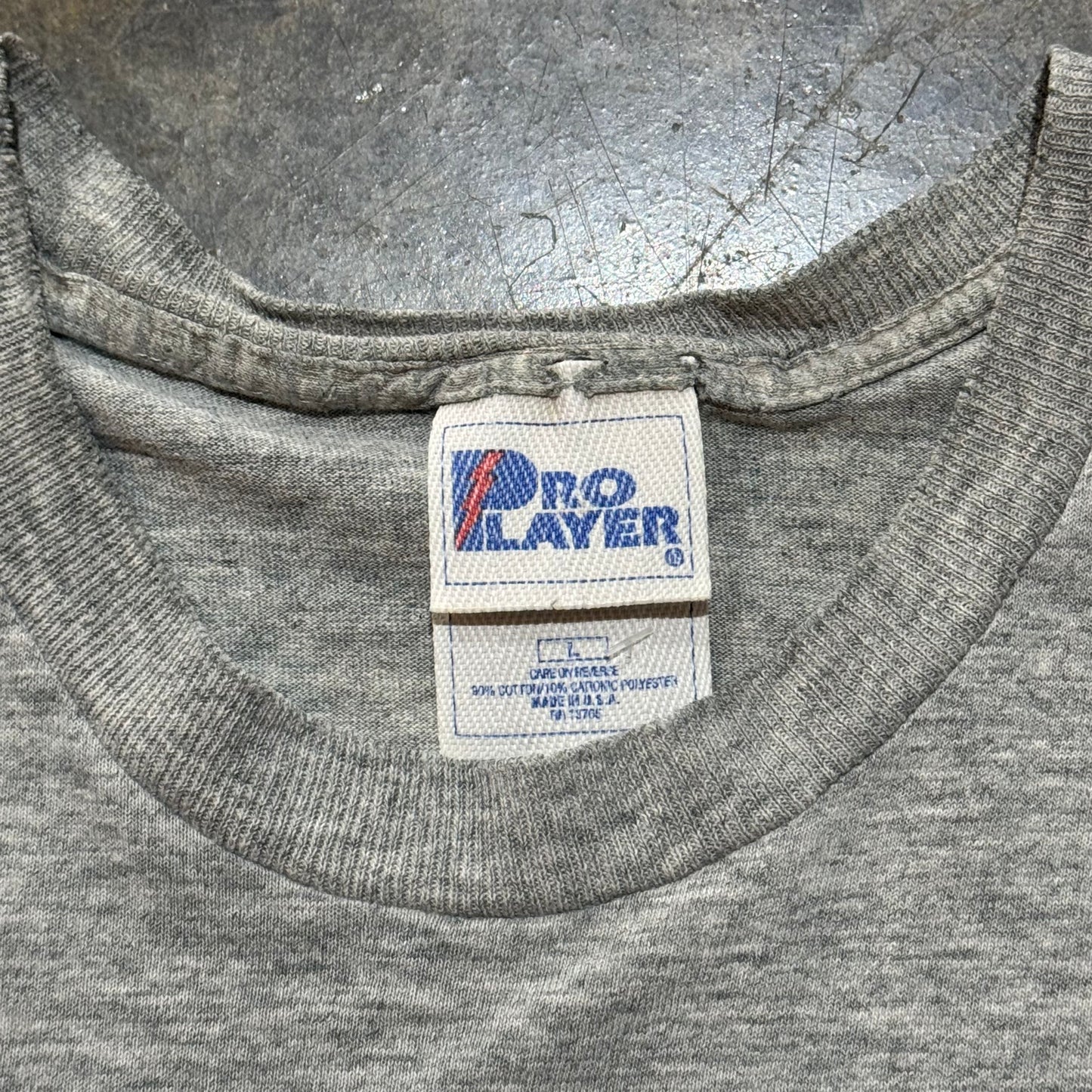 Faded Chicago Cubs Heather grey Pro Player Tee