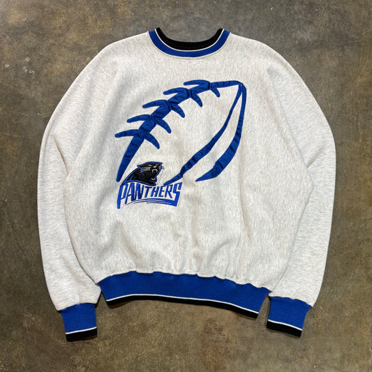 Grey Carolina Panthers Big Football Crew