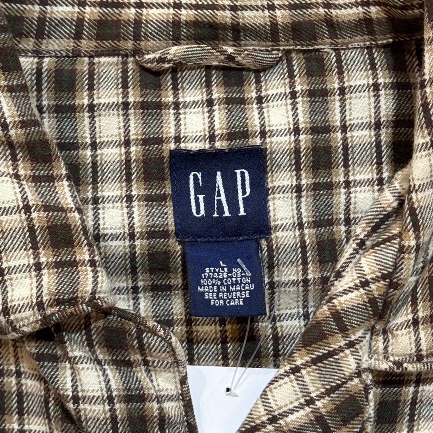 Gap Plaid Sleep Shirt