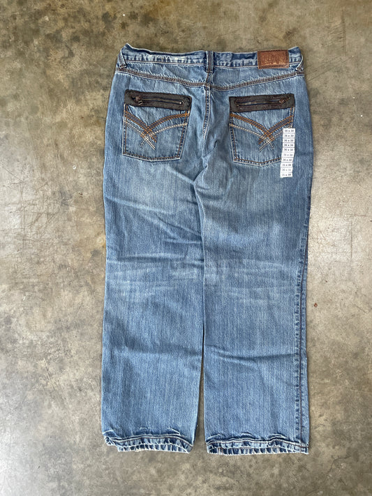Vintage JCOOL Distressed Denim Jeans (36x30)