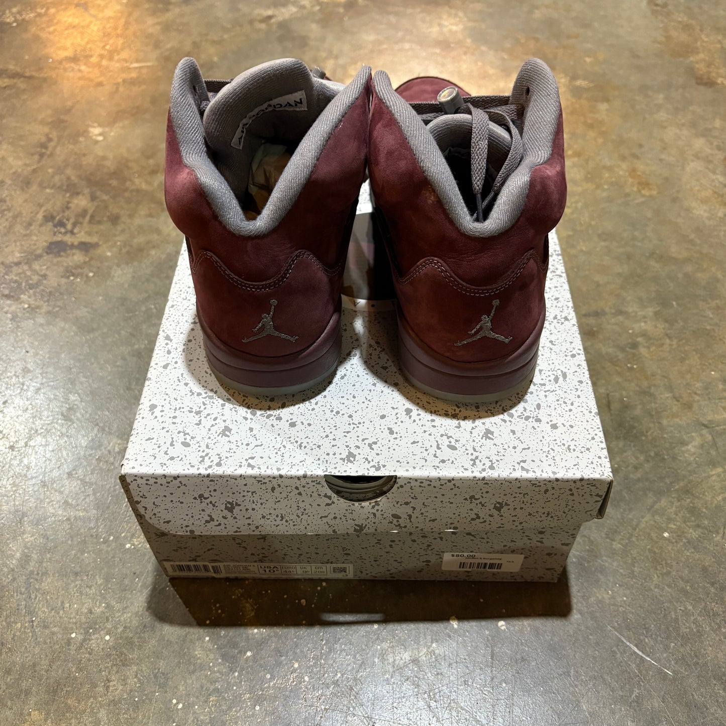 Jordan 5 Burgandy