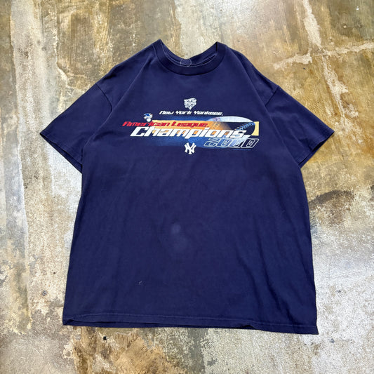 NY Yankees AL Champs 2000 tee