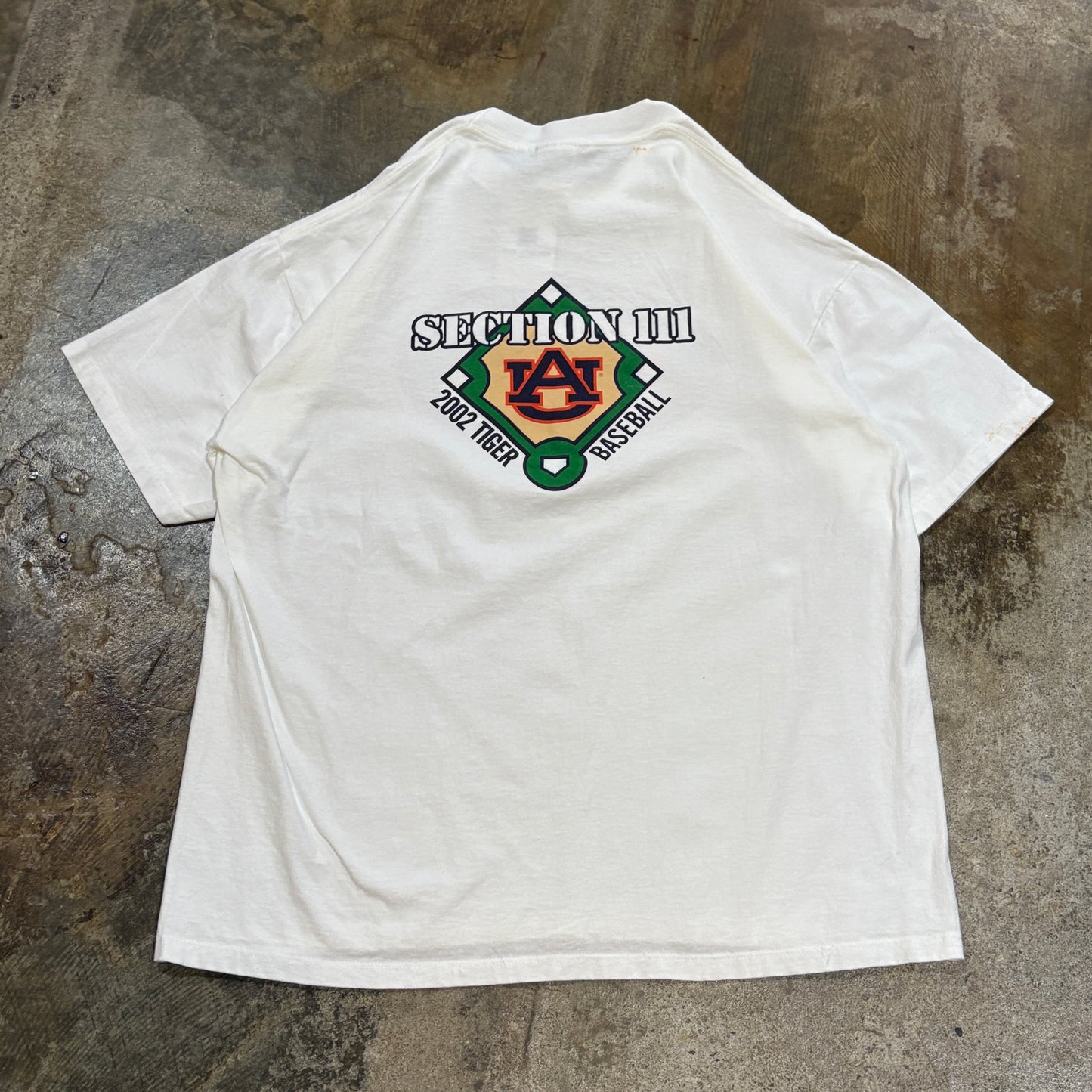 Auburn Basketball Section 111 Tigerrags Tee