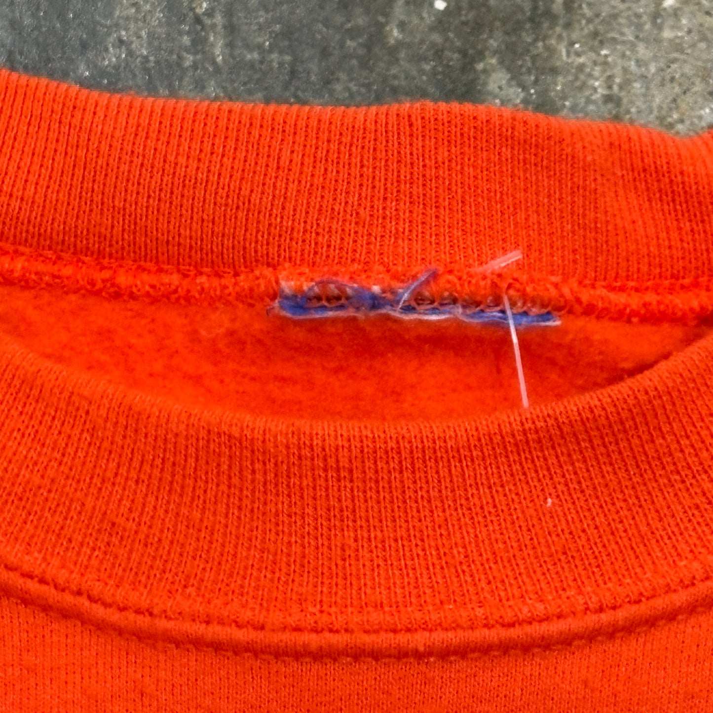Champion Auburn Spellout Orange Crewneck