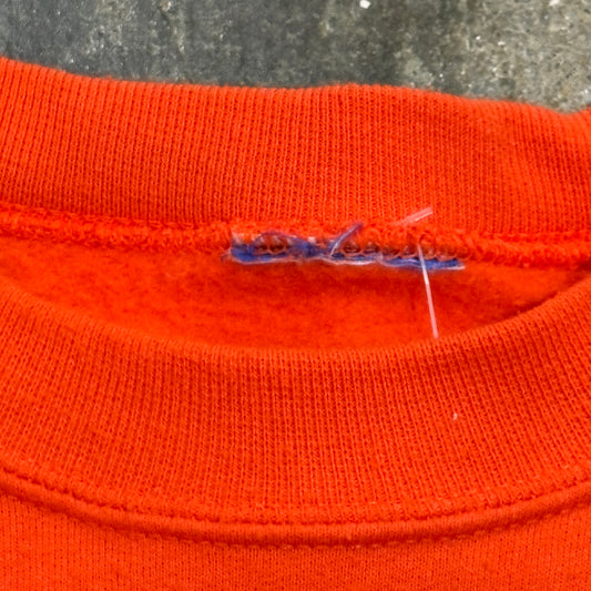 Champion Auburn Spellout Orange Crewneck